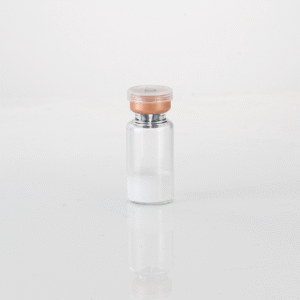 Transparent soft rubber rose gold lid botulinum toxin 3ml